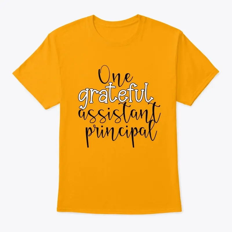 One grateful assistant principal